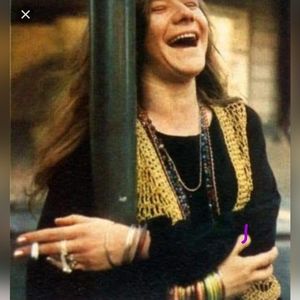 Handmade Gold Janis Joplin Vest
